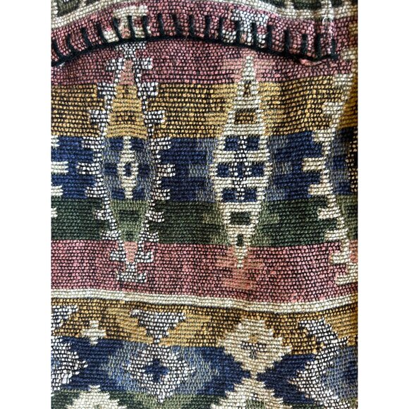 VTG Womens XL (estimate) Southwestern Tapestry Pattern Jacket Multicolor Cowgirl - Picture 8 of 8